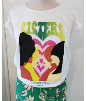 Tee-shirt imprimé Sisters La petite étoile